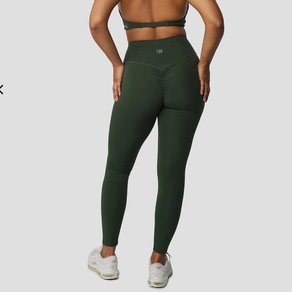 Crop Shop Boutique Serenity Scrunch Leggings [SIZE S] in Hinterland - Picture 1 of 4